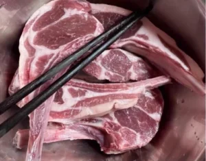 Click to view full screen Inner Mongolian Baby Lamb Tomahawks 3KG photo review