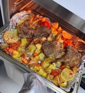 Click to view full screen Inner Mongolian Baby Lamb Tomahawks 3KG photo review